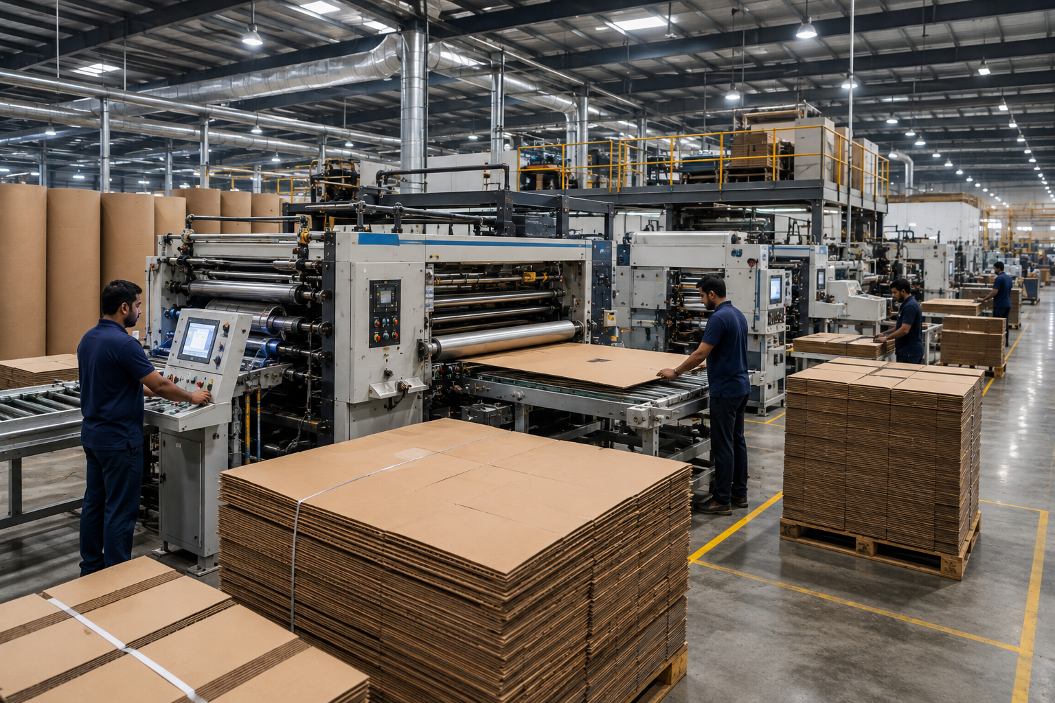 BOX FACTORY production process
